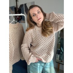 "Свитер реглан "Бабушкин квадрат" крючком" мастер-класс ВИДЕО+PDF