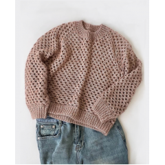 "Свитер реглан "Бабушкин квадрат" крючком" мастер-класс ВИДЕО+PDF