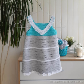 "Сарафан "БРИЗ" крючком" Мастер-класс PDF