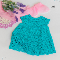 "Платье"КРУЖЕВНОЕ ОБЛАЧКО" крючком" Мастер-класс PDF