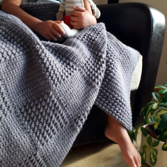 "Плед "ЖЕМЧУЖИНКА" крючком"  Мастер-класс PDF