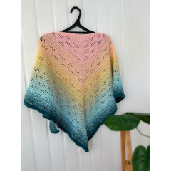 "Шаль "ВОЛНЫ" крючком" Мастер-класс ВИДЕО+PDF