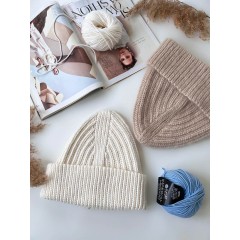 "Шапочка "TePLo" крючком" Мастер-класс ВИДЕО+PDF 